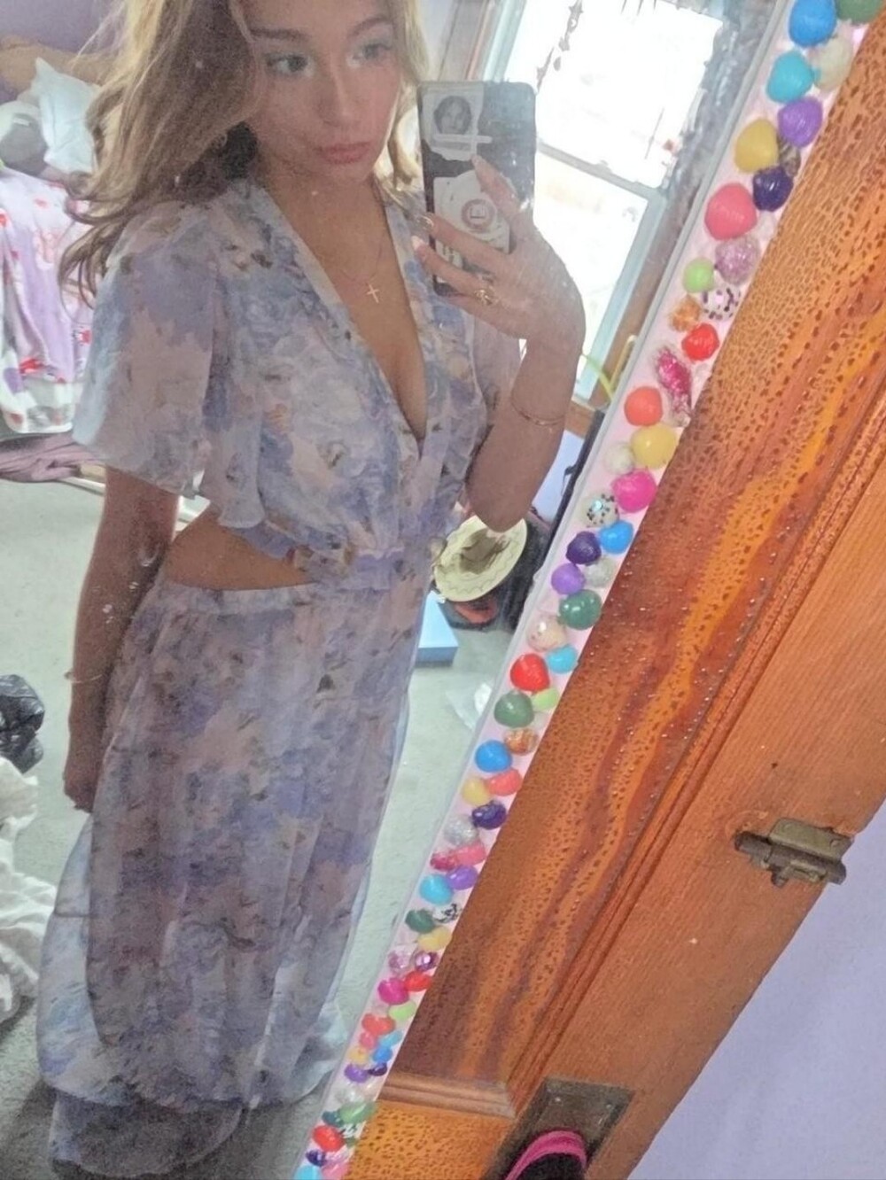 Aakaa Light Purple Floral Phone Case